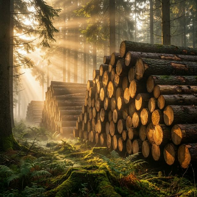 Timber Calc – kubírovacia kalkulačka pre lesníkov, ukážka aplikácie so skládkou dreva